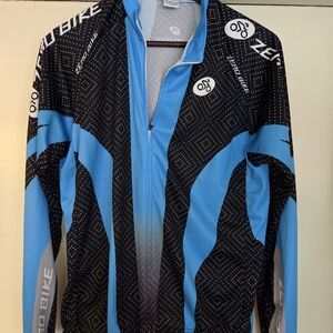 ZERO BIKE Men's Long Sleeve Cycling Jersey - Size M